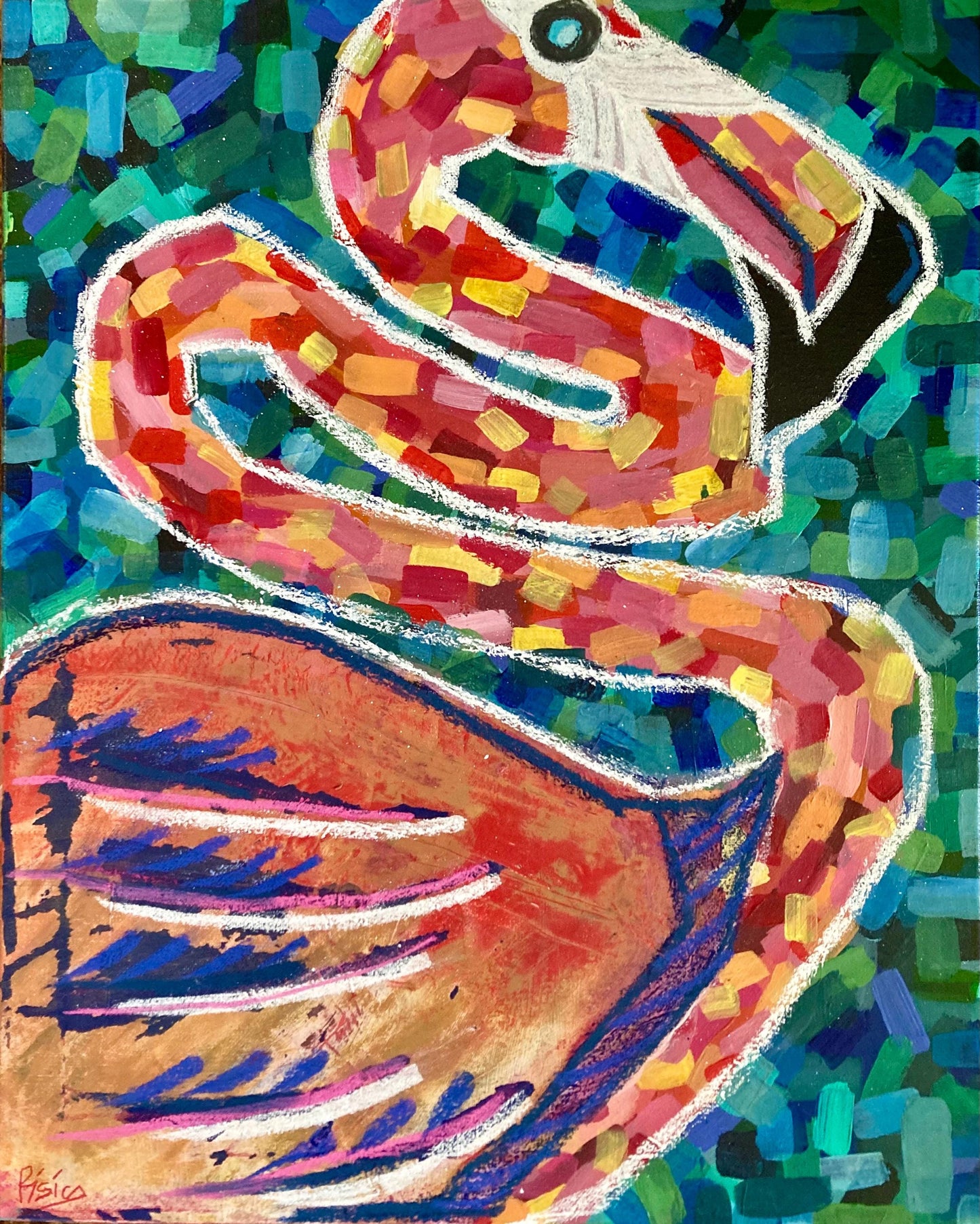 A Very Peculiar Bird Giclee Print