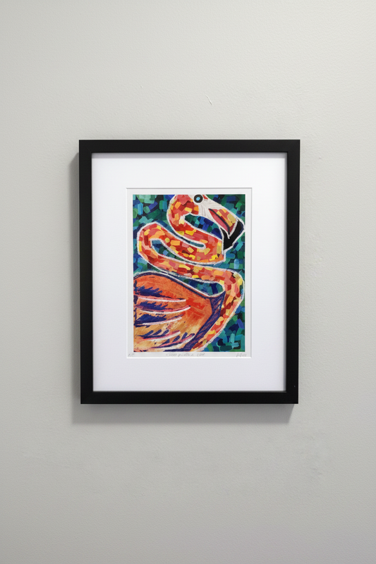 A Very Peculiar Bird Giclee Print