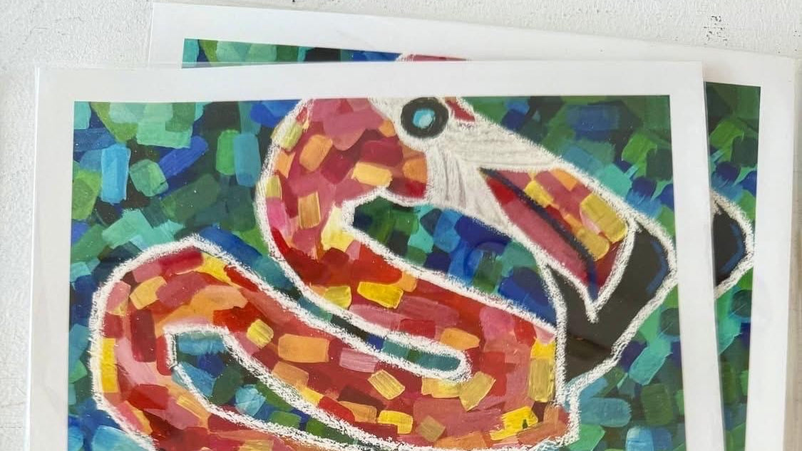 A Very Peculiar Bird Giclee Print